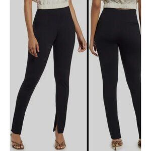 OPEN EDIT Split Hem Knit Pants Office Professional Work Pants